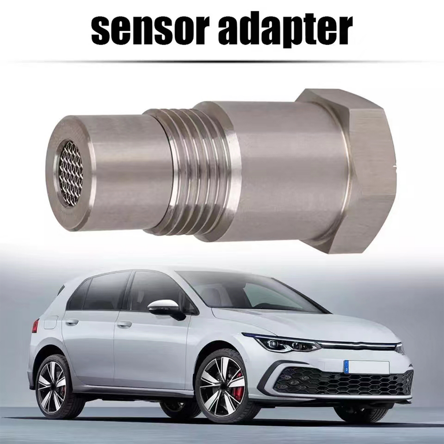 Cilifer® Extension Filter Oxygen O2 Sensor Connector Extender Spacer Internal Thread M18*1.5 Stainless Steel Adapter Auto Parts 🔥02