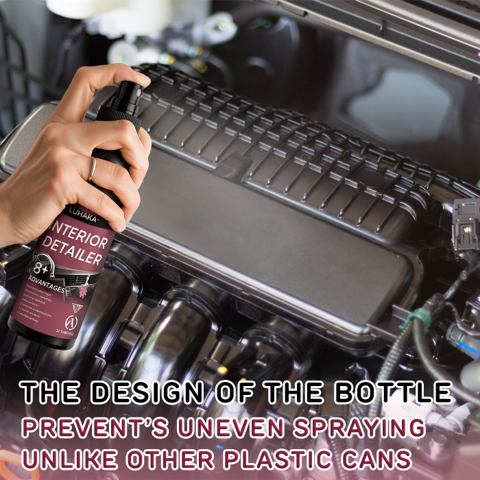 Luhaka® Car Interior Detailer and Protectant 🌟04🌟Ultimate Protection for Vinyl. Rubber. and Plastic Surfaces