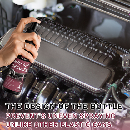 Luhaka® Car Interior Detailer and Protectant 🌟04🌟Ultimate Protection for Vinyl. Rubber. and Plastic Surfaces