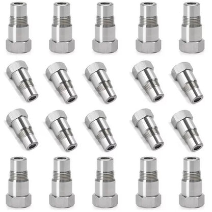 Cilifer® Extension Filter Oxygen O2 Sensor Connector Extender Spacer Internal Thread M18*1.5 Stainless Steel Adapter Auto Parts 🔥02