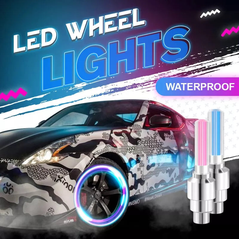 Billhol® Premium LED Wheel Lights (Set of 2)