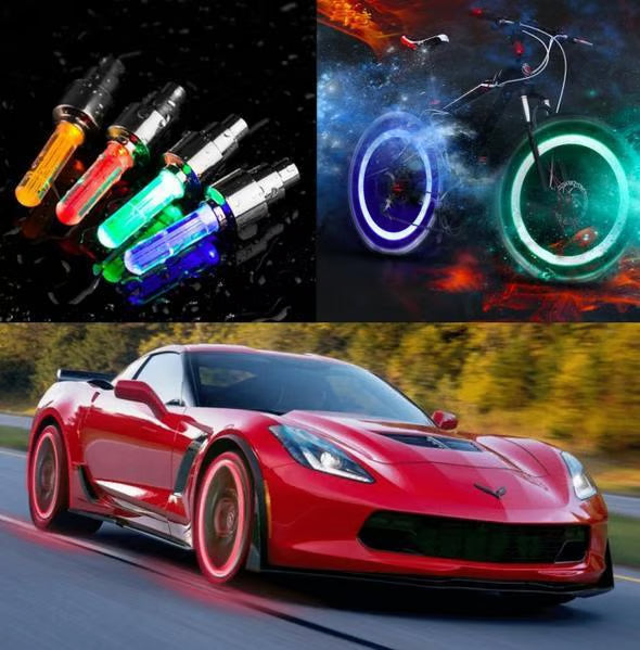 Billhol® Premium LED Wheel Lights (Set of 2)