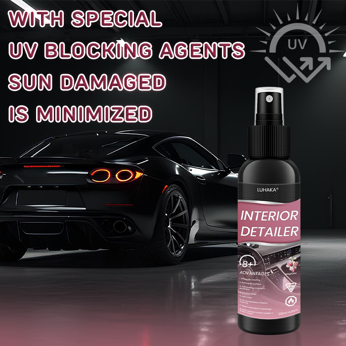 Luhaka® Car Interior Detailer and Protectant 🌟04🌟Ultimate Protection for Vinyl. Rubber. and Plastic Surfaces