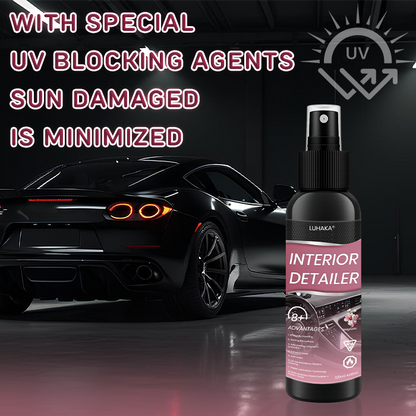 Luhaka® Car Interior Detailer and Protectant 🌟04🌟Ultimate Protection for Vinyl. Rubber. and Plastic Surfaces