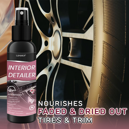 Luhaka® Car Interior Detailer and Protectant 🌟04🌟Ultimate Protection for Vinyl. Rubber. and Plastic Surfaces