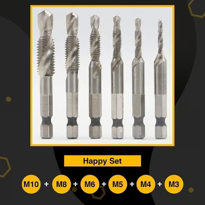 Cilifer® Thread Tap Drill Bits 6Pcs Set