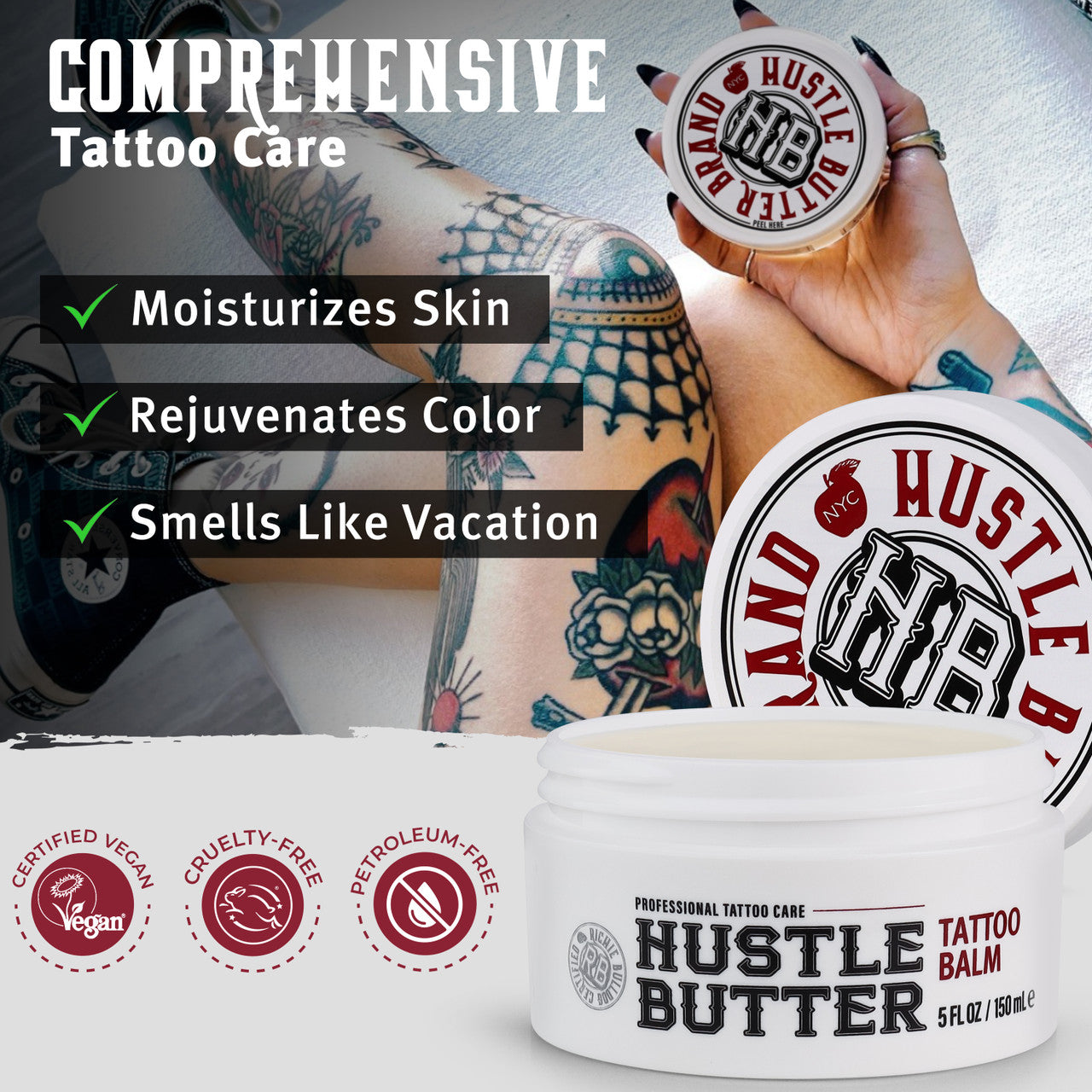 LUHAKA®Deluxe Tattoo Balm – 5 fl oz