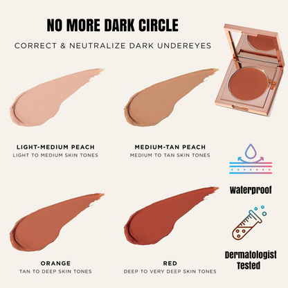 Luhaka® CC Undereye Corrector with Concealer Brush