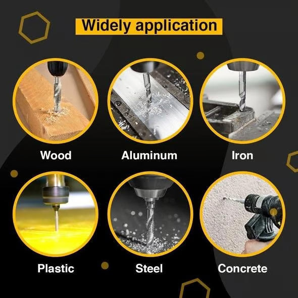 Cilifer® Thread Tap Drill Bits 6Pcs Set