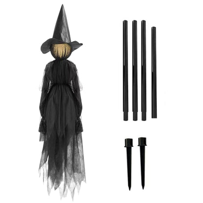 ⚡This Week's Special Price $29.99🎃2025 Halloween Sale 🧙‍♀️Billhol® Lighted Halloween Witch Stakes🪄01