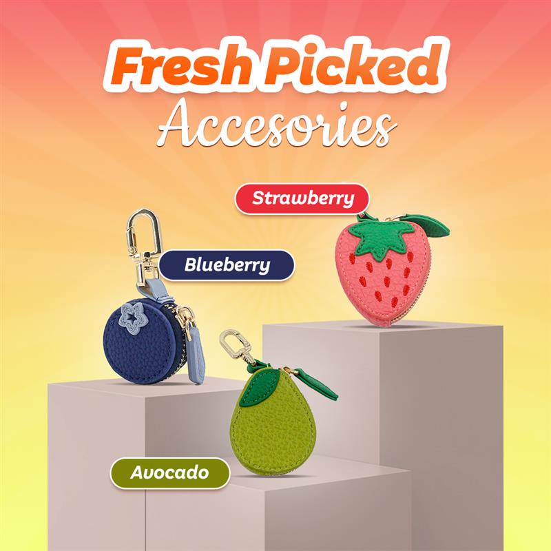 Oneswear® Fruit Series Coin Purse Keychain Bags 🍓02