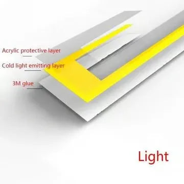 Billhol® Motorcycle DIY Helmet LED Reflective Strips