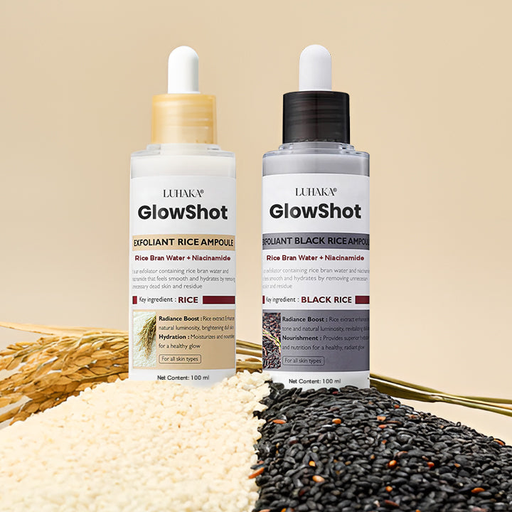 Luhaka® GlowShot Exfoliant Rice Ampoule